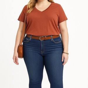 Levis 711 Skinny Jeans Womens Plus Size 26W Dark Wash Stretch Denim